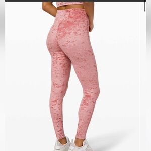 Lululemon SPECIAL EDITION: Wunder Lounge High-Rise Tight 28" * Crushed Velvet 6